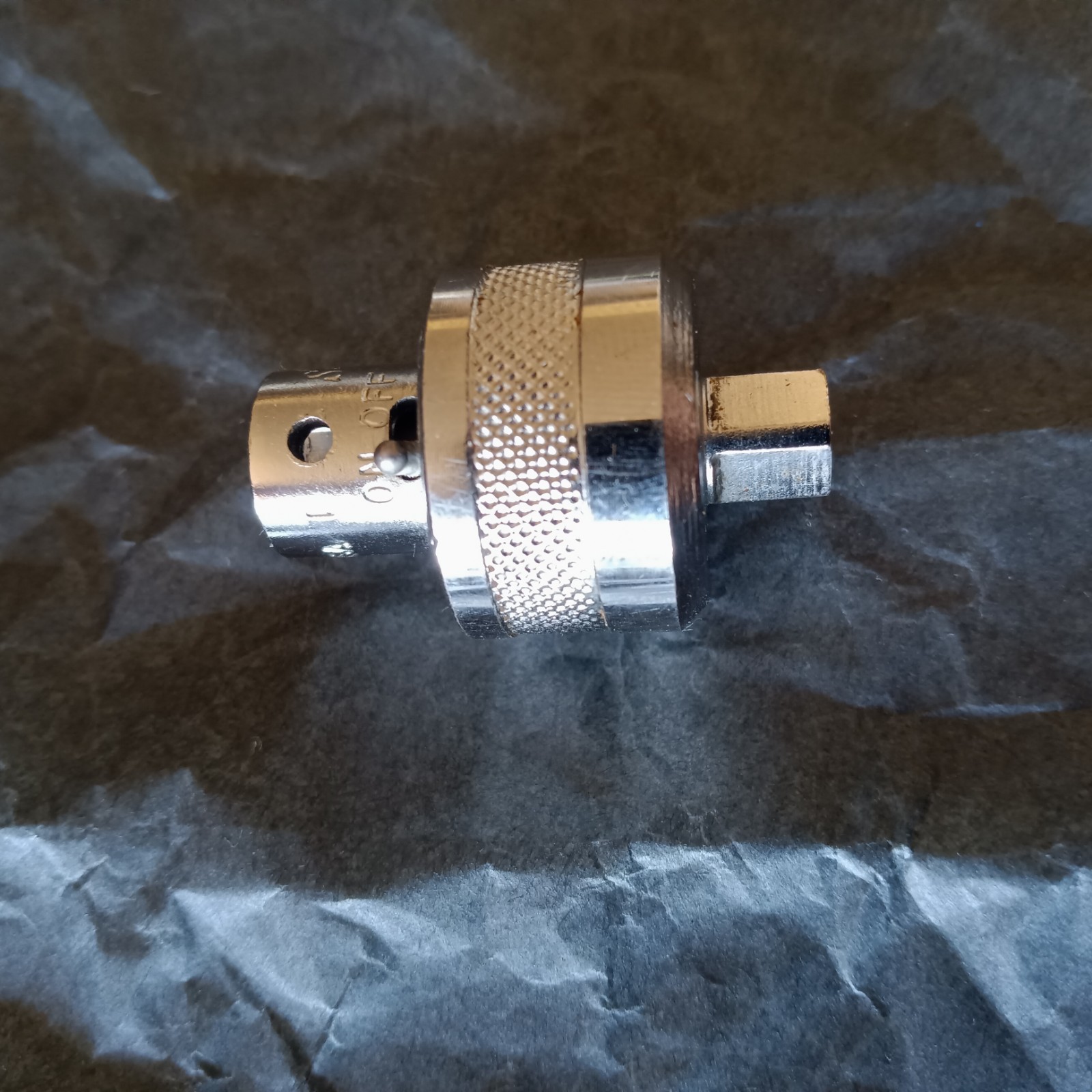 Snap On TM67A 1/4″ Drive Chrome Ratcheting Breaker Bar Ratchet Adaptor