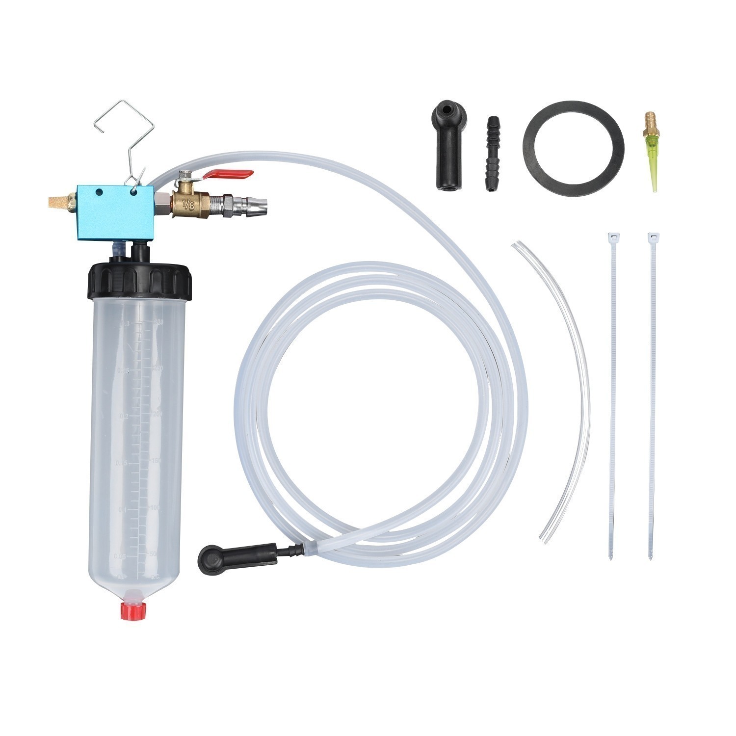 Car Vehicle Vacuum Brake Bleeder Tank Fluid Oil Change Pump Equipment Tool Kit .