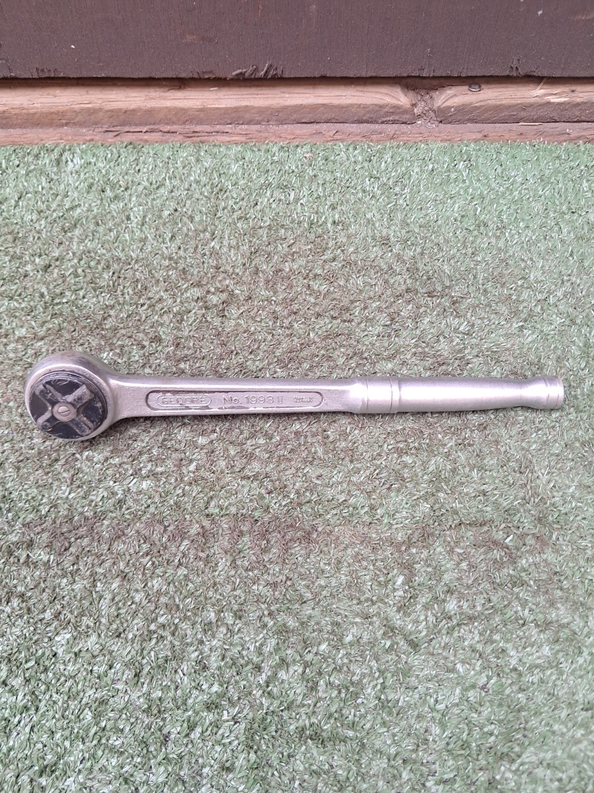 Vintage Gedore Socket Set D19 XAW Old Tools DAMAGED METAL BOX (#145)