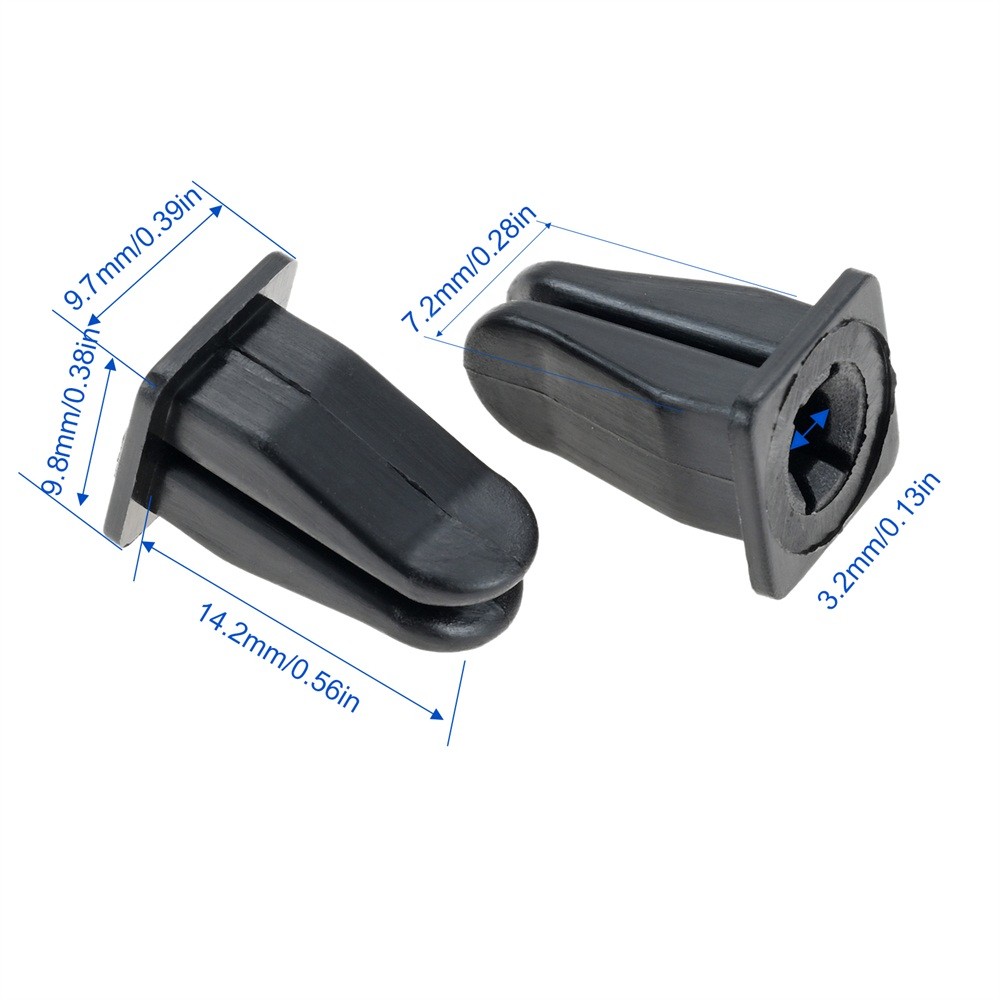100pcs Expanding Nuts 63171367868 Compatible With BMW Benz High Quality Durable