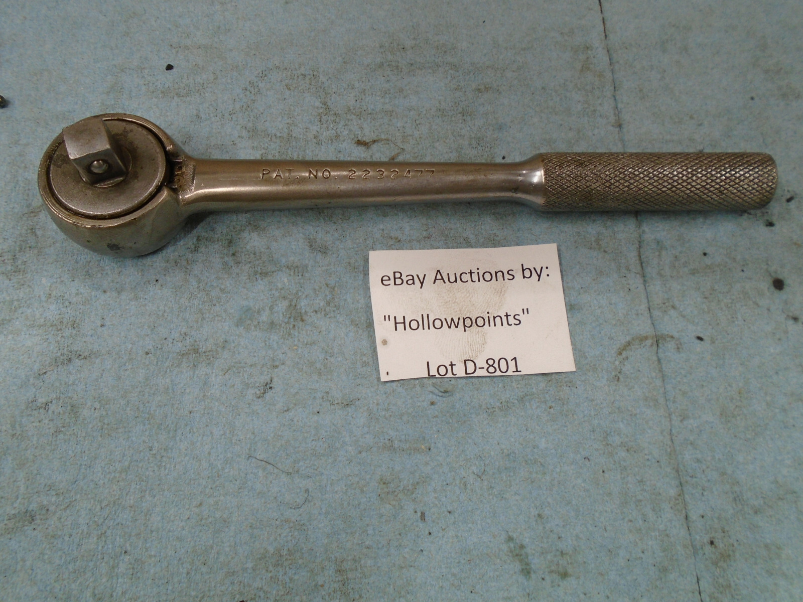S-K USA 45170 Ratchet 3/8″ Drive SK 7-3/4″ Long D801