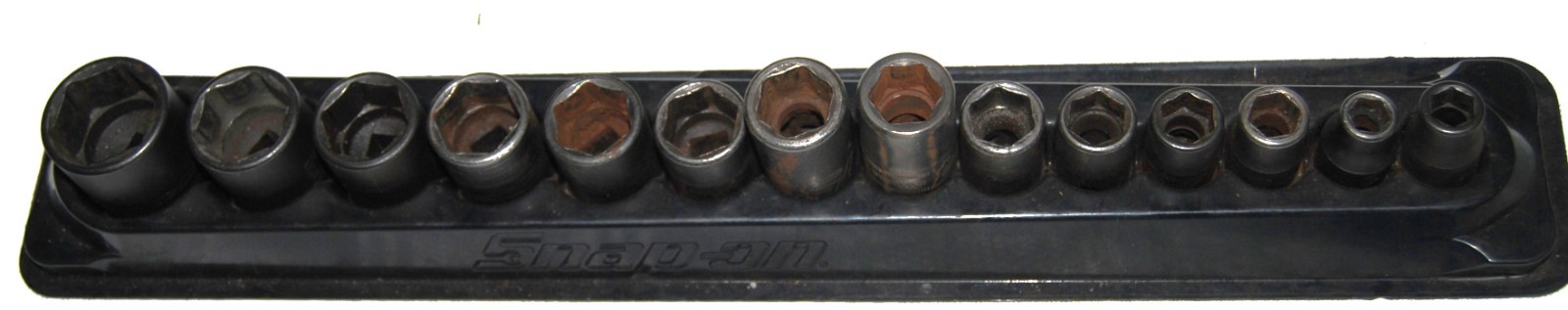 SNAP-ON 14 PIECE 3/8″ DRIVE 6-Pt METRIC IMPACT SOCKET SET SEE DESCRIPTION