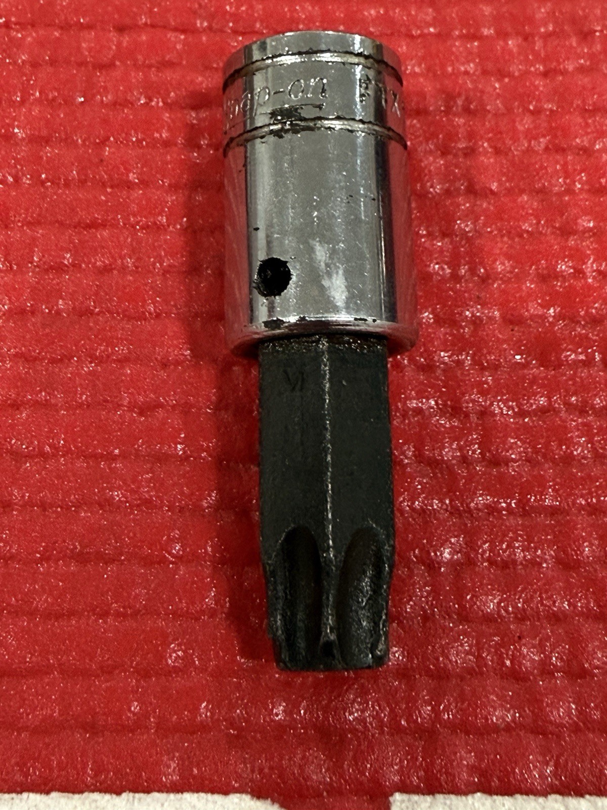 Snap On 3/8” Drive Torx Standard Bit Chrome Socket Driver FTX55, USA Made