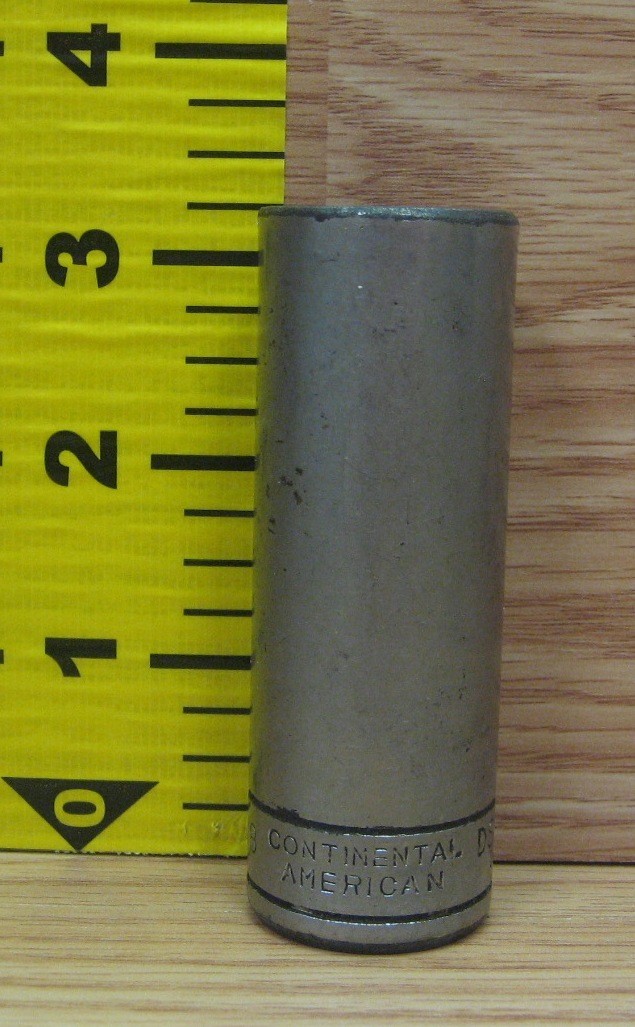 Genuine Continental American 7/8 12 Point 1/2″ Drive Deep Impact Socket *JAPAN*