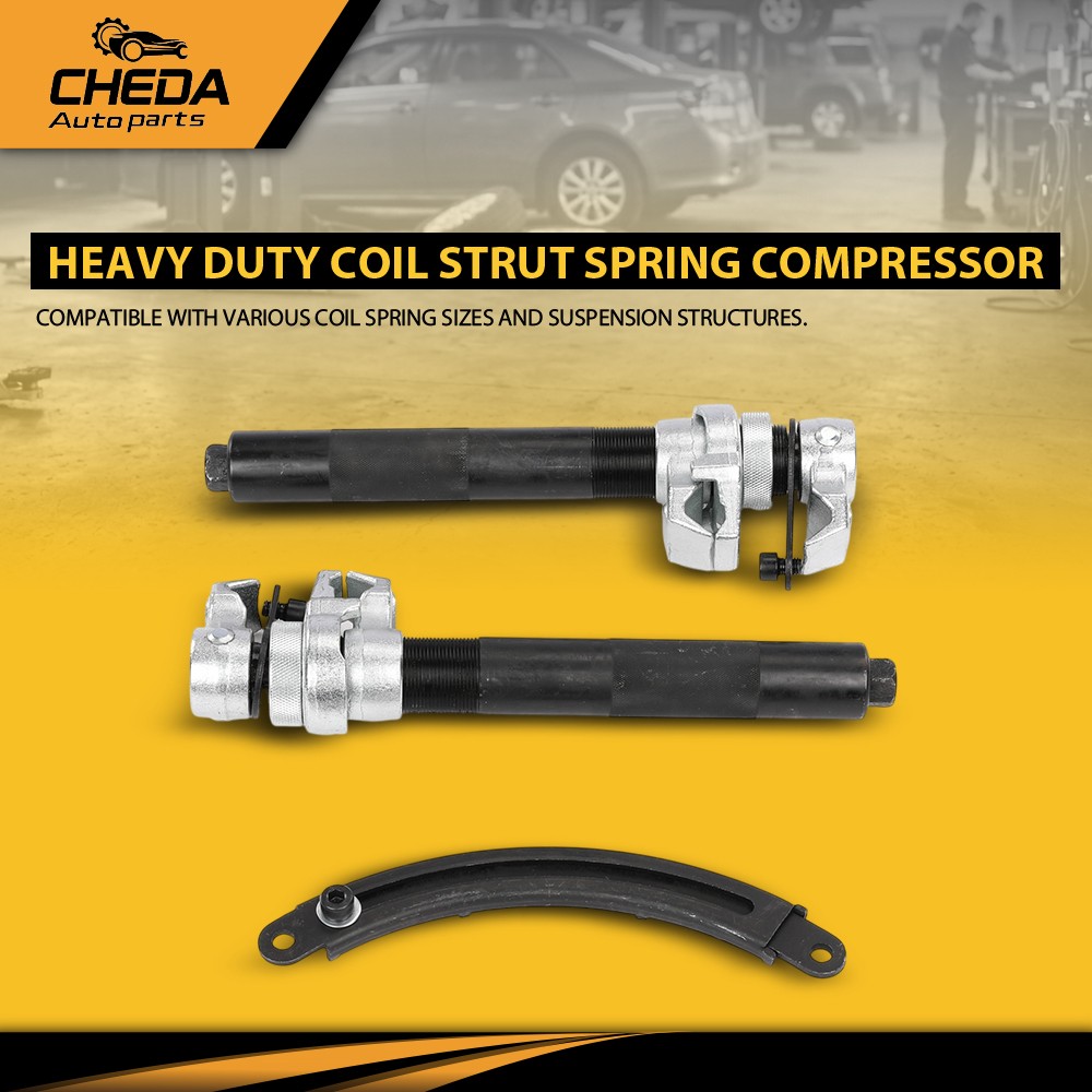 Heavy Duty Coil Strut Spring Compressor Remover Installer Suspension Auto Tool