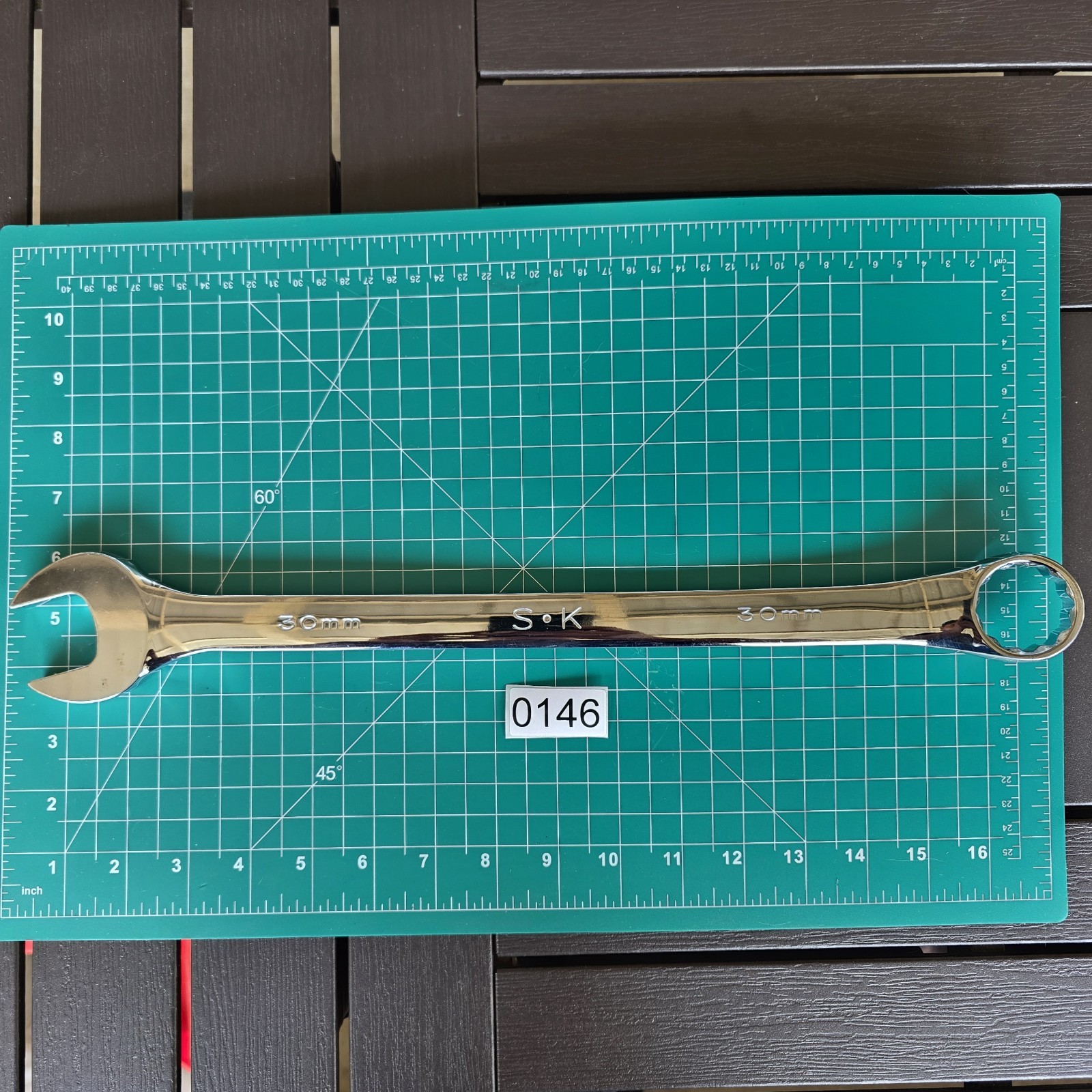 S-K Pro Tools 30mm 12pt Metric Regular Combination Wrench #88330