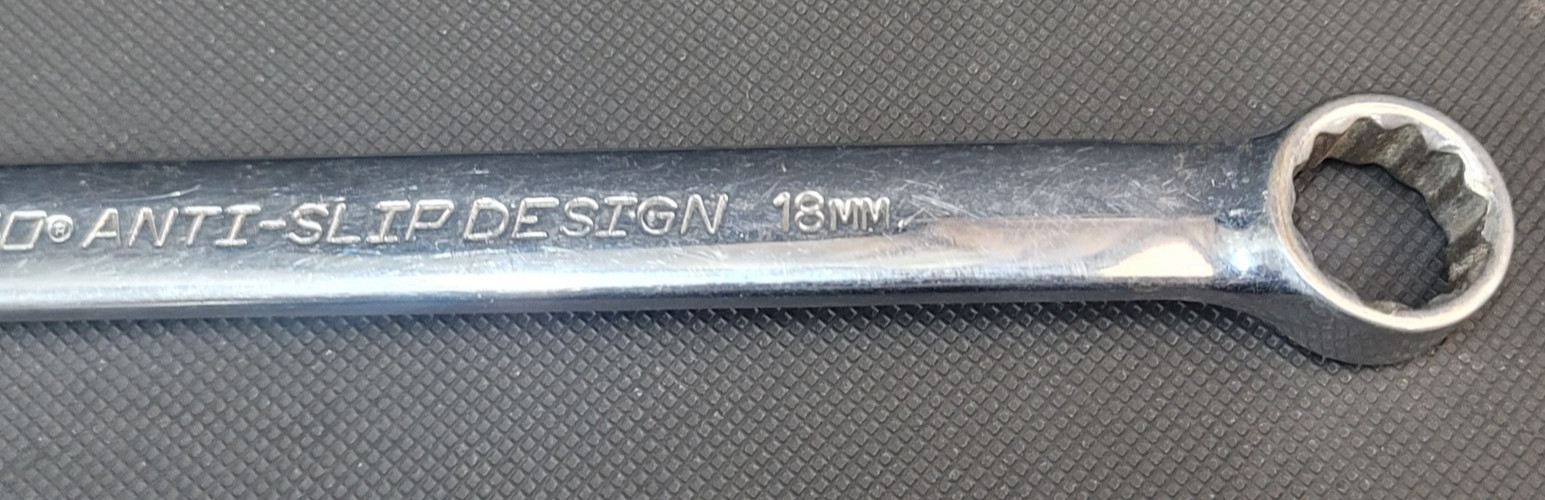 Proto Professional 18mm Metric 12 Point Combination Wrench 1218M-T500