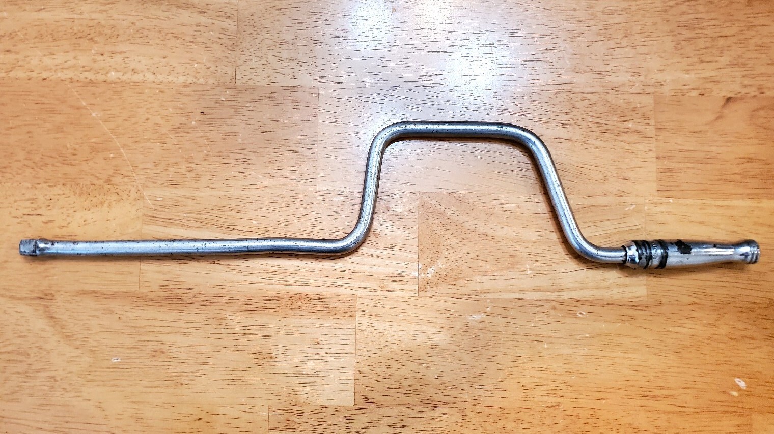 Snap On 18″ Long 3/8″ Drive Chrome Speeder Handle Wrench USA F4LA READ AD