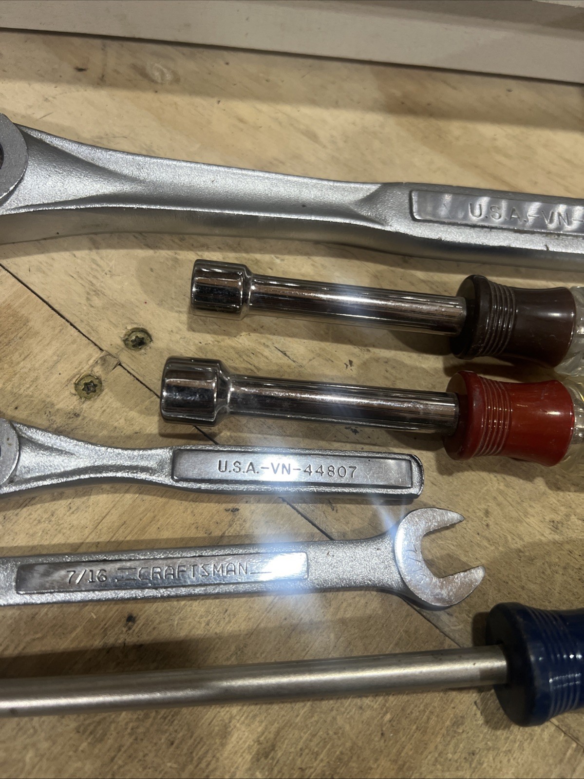 Lot of Craftsman Sockets And Tools