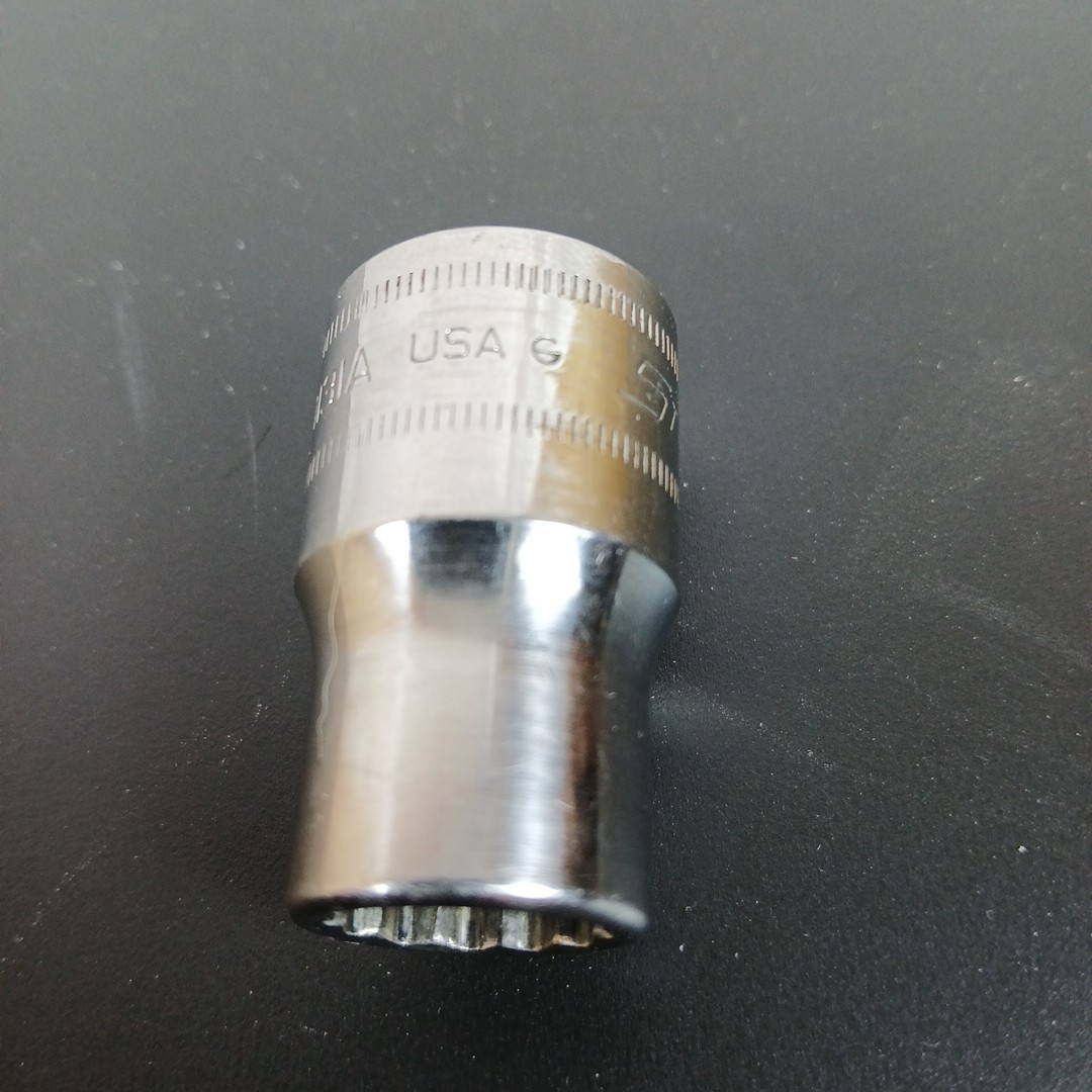 Snap-on Tools SWM131A 13mm 1/2″ Drive Metric 12-Point Shallow Chrome Socket USA