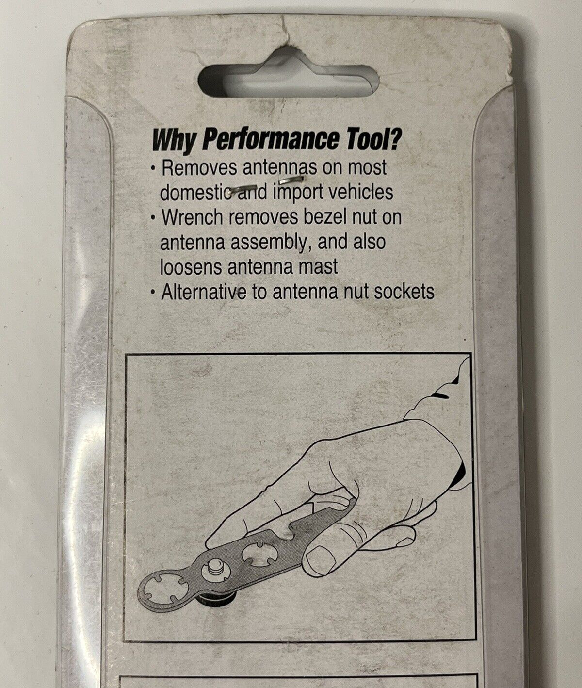 Performance Tool – Antenna Wrench (Part # W80231) **Works on Most Vehicles**