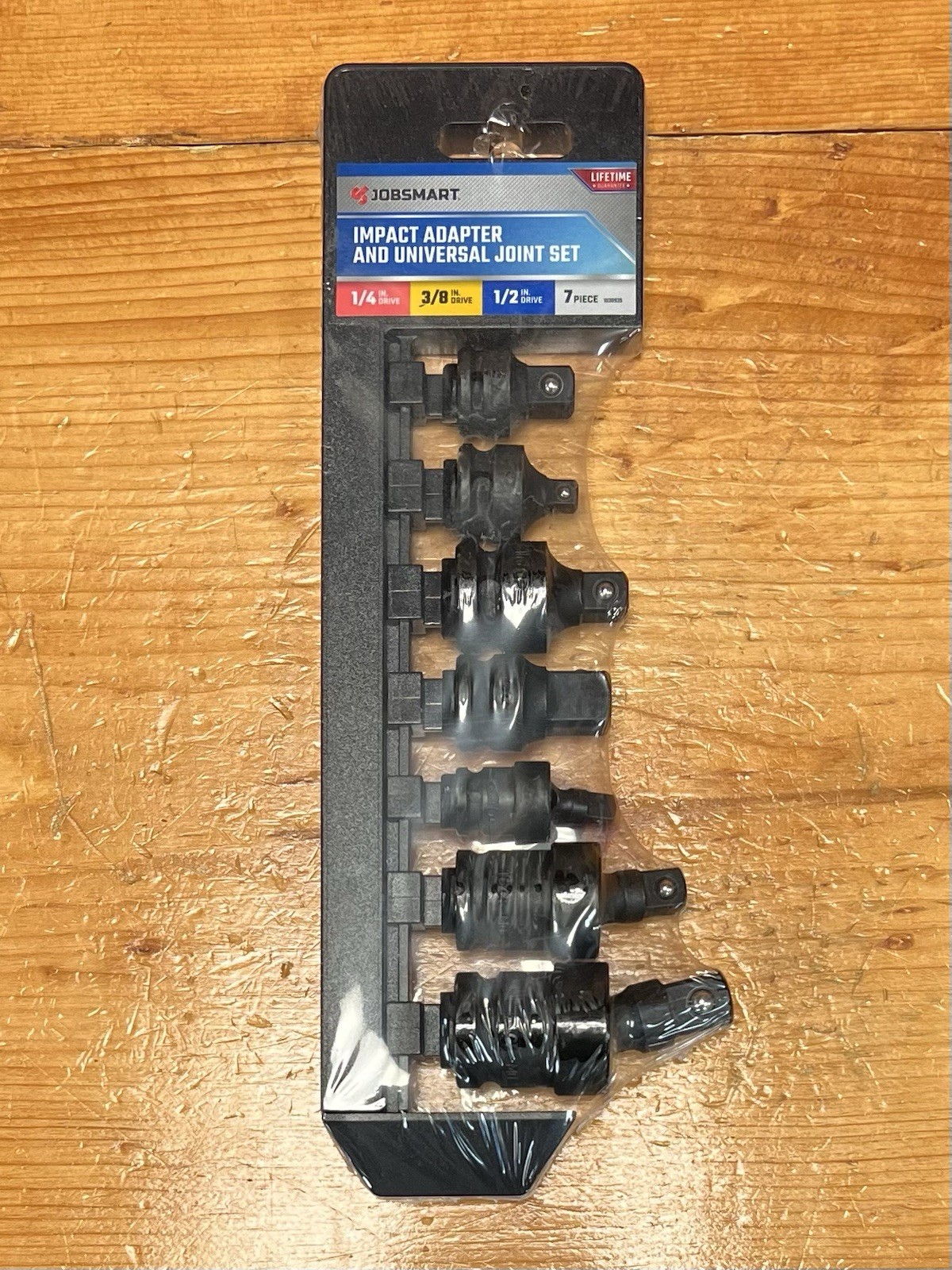 JobSmart Assorted Impact Universal Joint and Adapter Set, 7 pc. 1038935