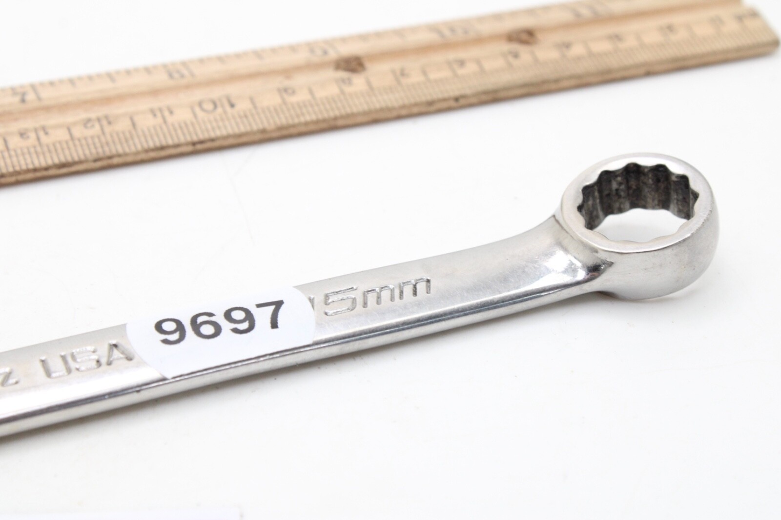 Snap-on SOEXM15 15mm 12 Point Metric Flank Drive Plus Combination Wrench USA
