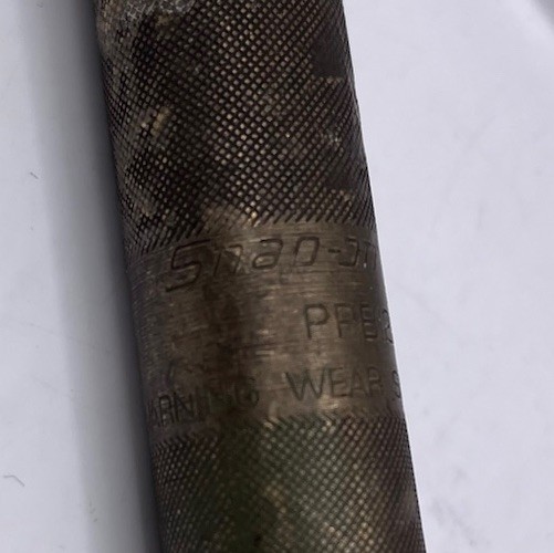 Snap On ppb1226a 12” bronze drift punch with a 13/16” point edge