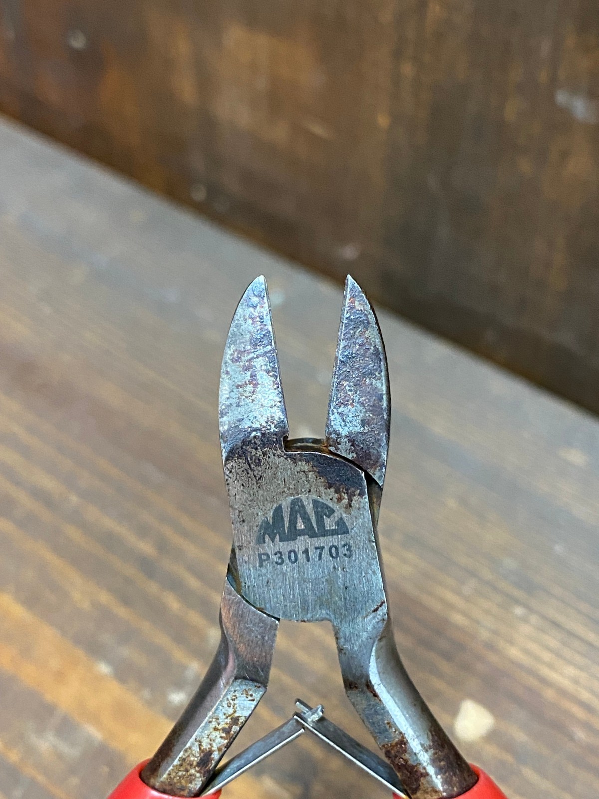 Mac Tools 4″ Mini Diagonal Cutting Pliers | USED/GOOD | P301703 | Soft Grip