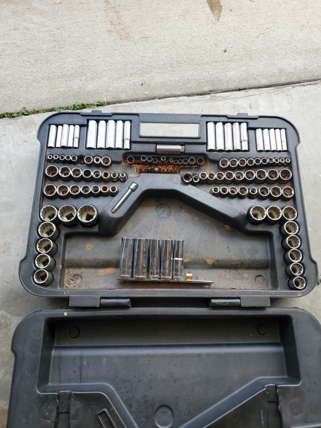 CRAFTSMAN 110-Piece Mechanics Tool Set Mostly Used Made in USA