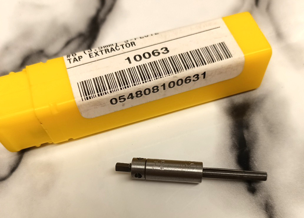 Walton 10063 #6 3.5mm 3- Flute Tap Exractor