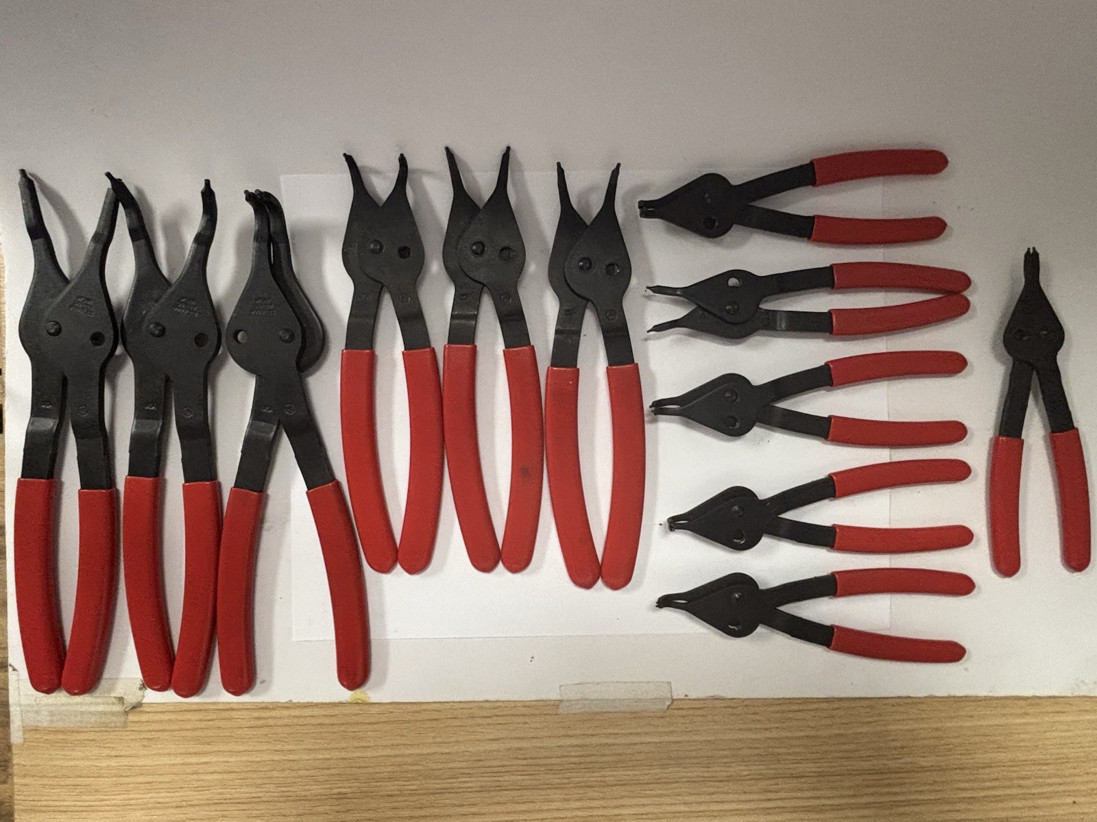 PROTO 360B Convertible Retaining Ring Pliers Set – 12 Piece – Made in USA
