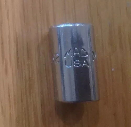 Mac Tools 1/4″ Drive 6 Pt. Chrome M116R Size 11/32″ New Socket Made In USA.