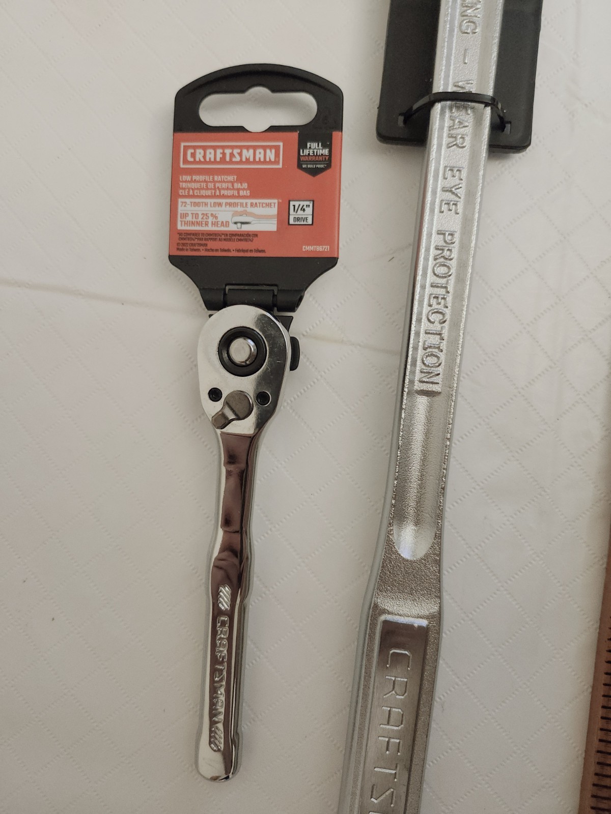 Craftsman Lot 2 NEW 1/2″ Drive 15″ Breaker Bar CMMT44201 + CMMT86721 72 Ratchet