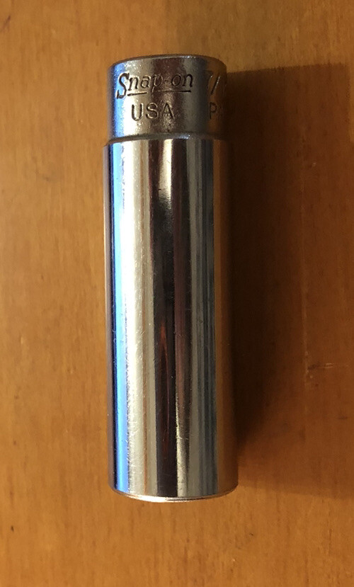 SNAP-ON TOOLS 1/4″ DRIVE 7/16″ DEEP 6 PT SOCKET STM14 USA