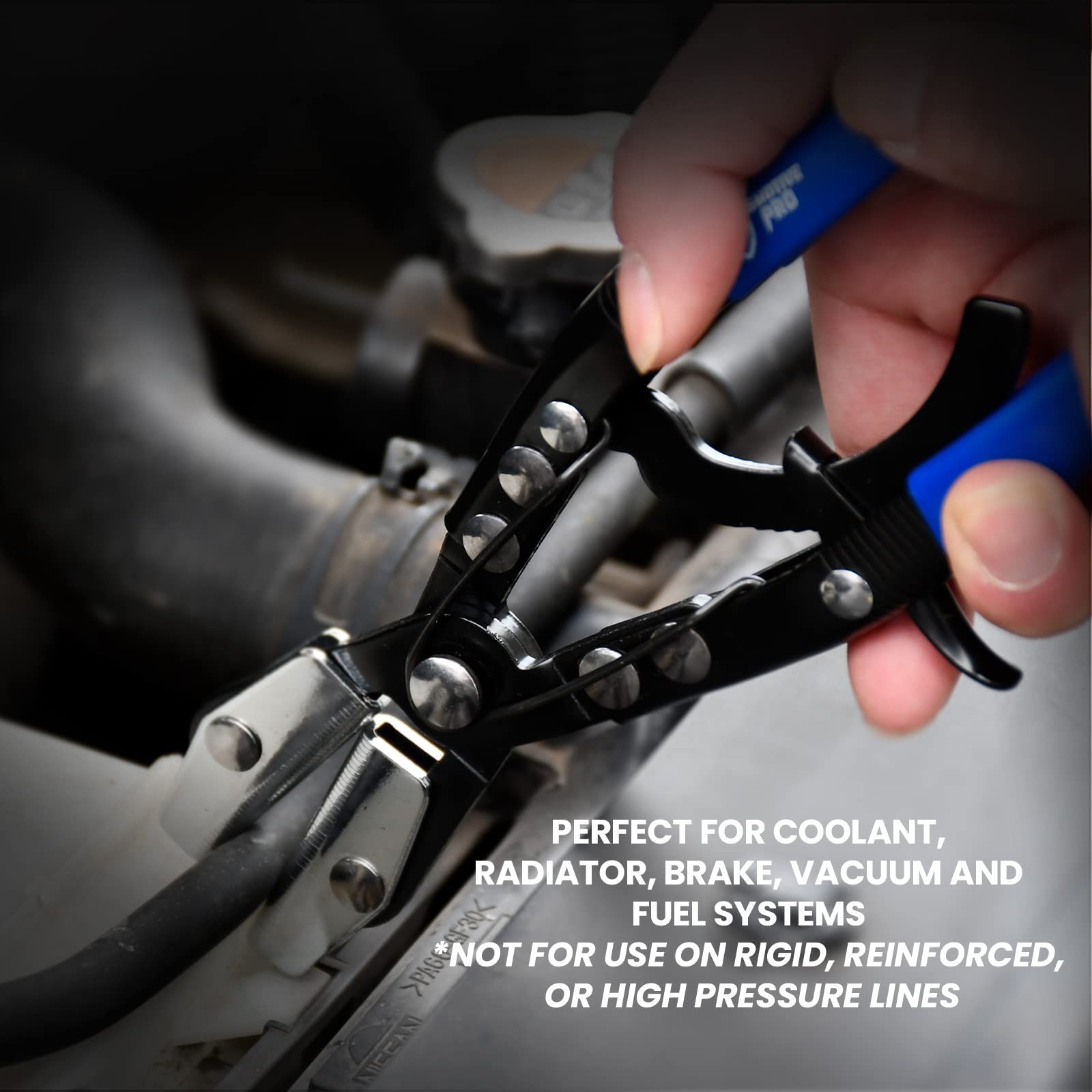 3pcs Ratcheting Hose Pinch Off Pliers Set 8″ 10″ 12″ Automotive Tools