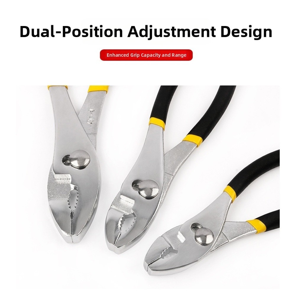 Sturdy Slip Joint Pliers for Use in For Automotive and Industrial Settings