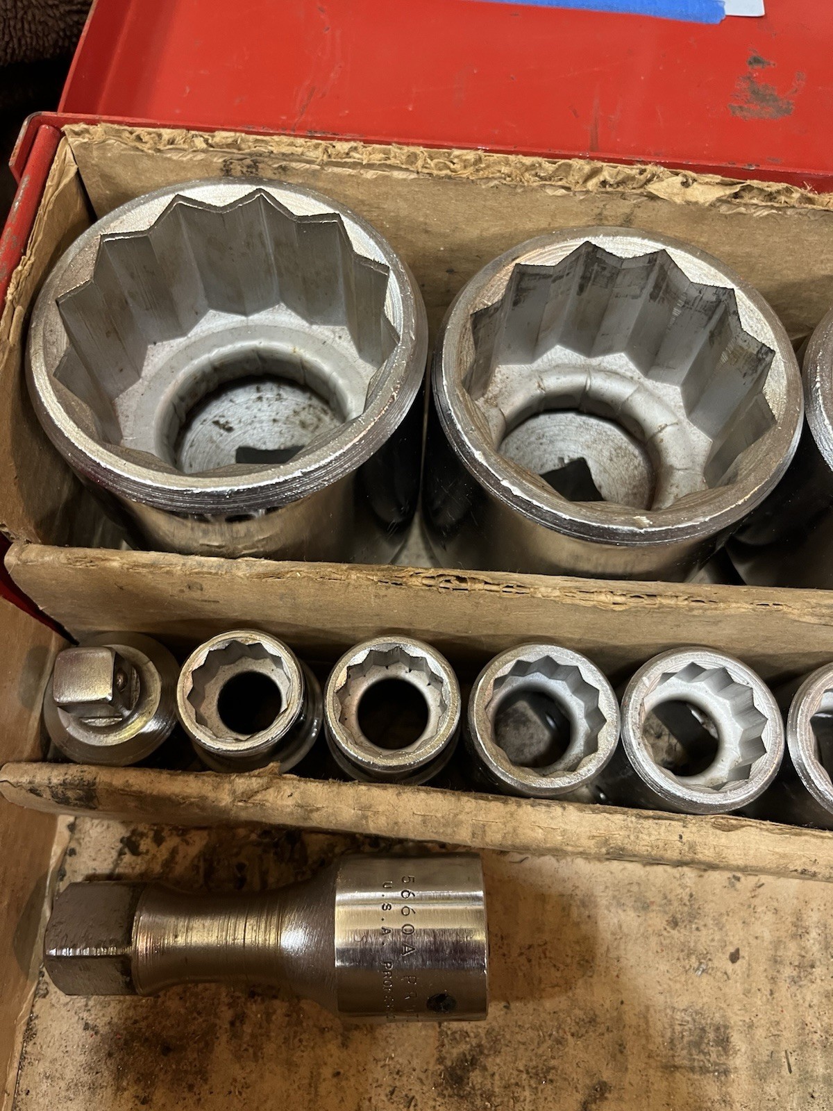 Proto 3/4” Socket Set 29 pcs In Metal Case