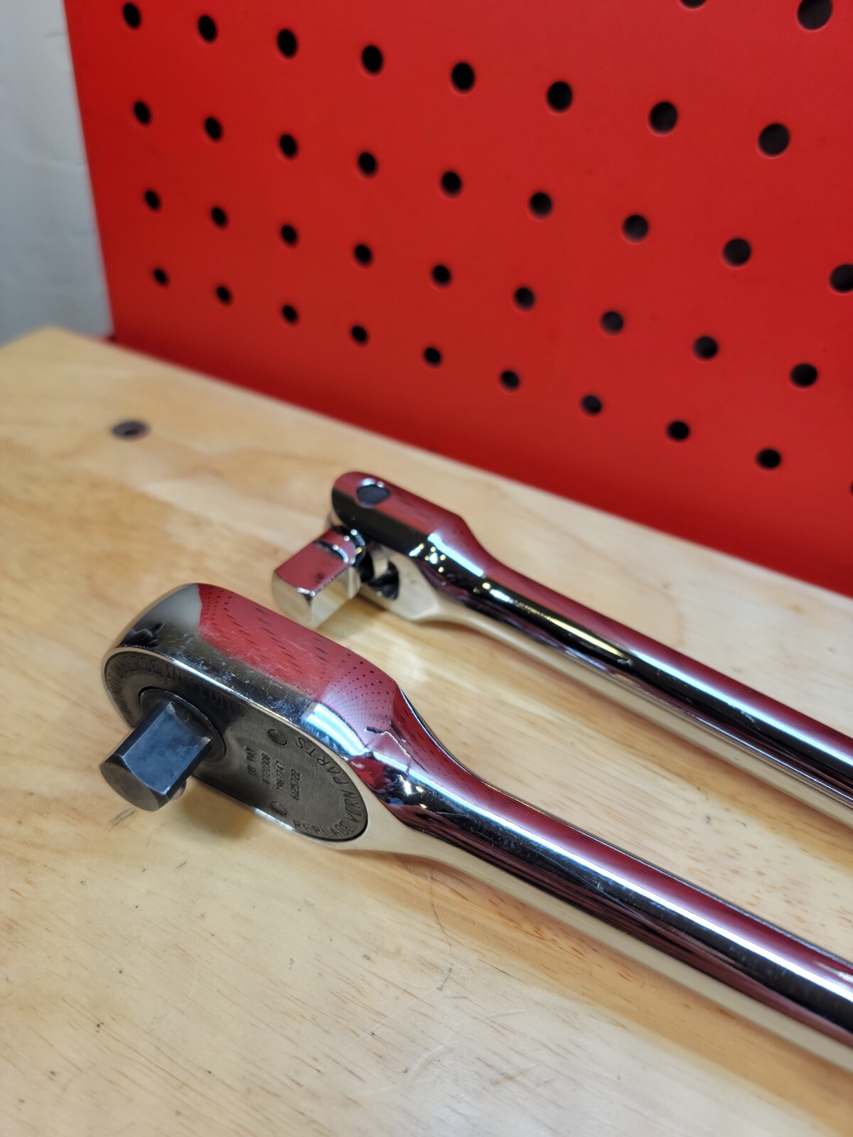 Snap-on Tools NICE S80A 1/2″ Ratchet SN18B 18″ Breaker Bar 5″ + 11″ Extensions