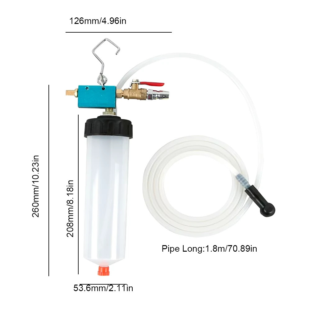 Vacuum Brake Bleeder Car Vehicle Tank Fluid Oil Change Extractor Pump Equipment
