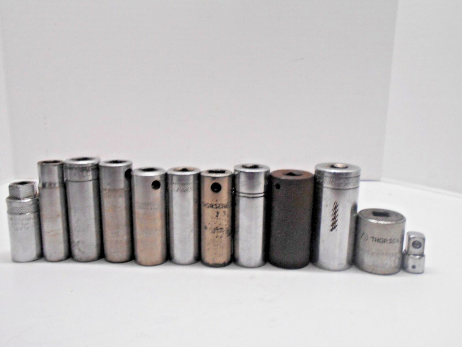 Lot Of 12 Mixed Brands Sizes & Drives Williams Thorsen S-K All SEA Vintage Tools
