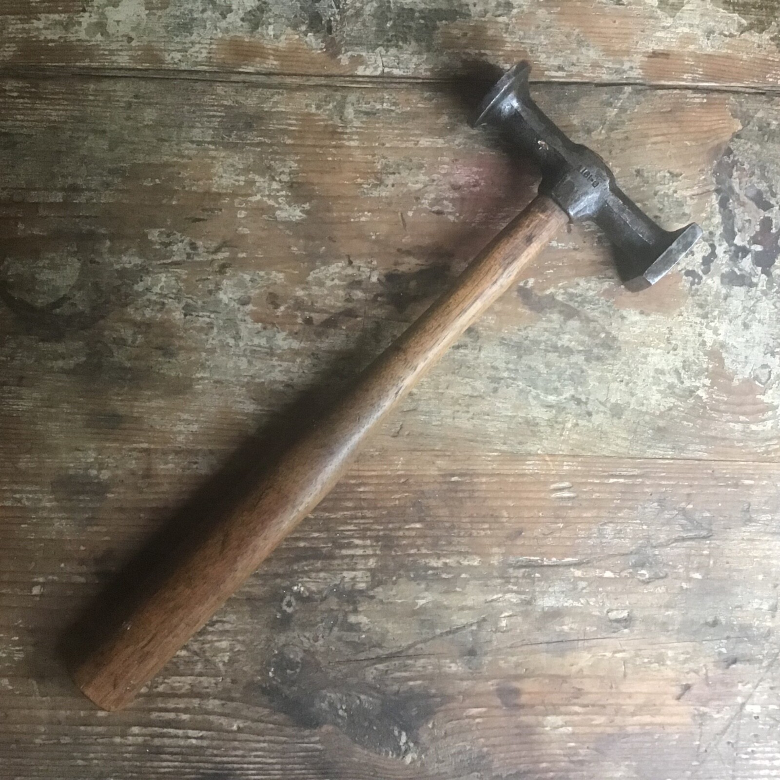 Vintage Fairmount 161-G Curved Face Auto Body Hammer Metal Work Repair Hand Tool