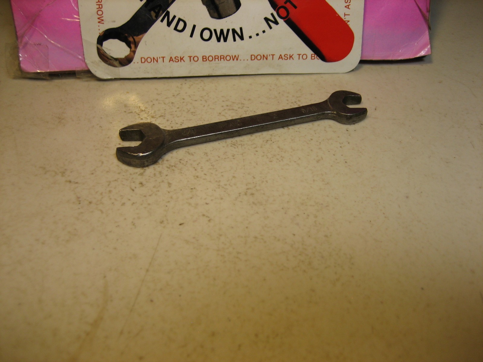 MAC 5/16″ x 3/8″ Double Open End Wrench D2