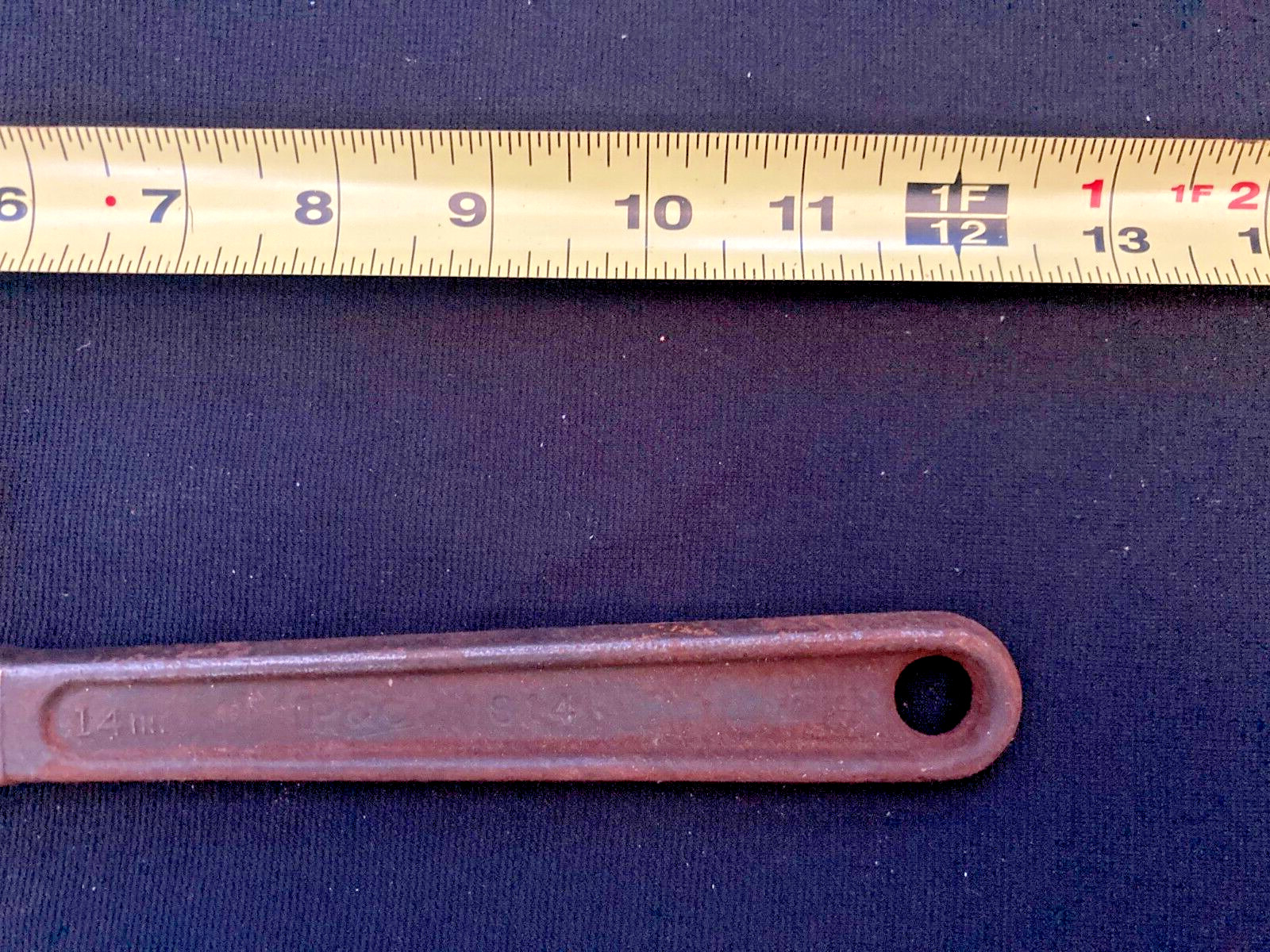 P & C 1814 14″ Drop Forged Steel Adjustable Wrench