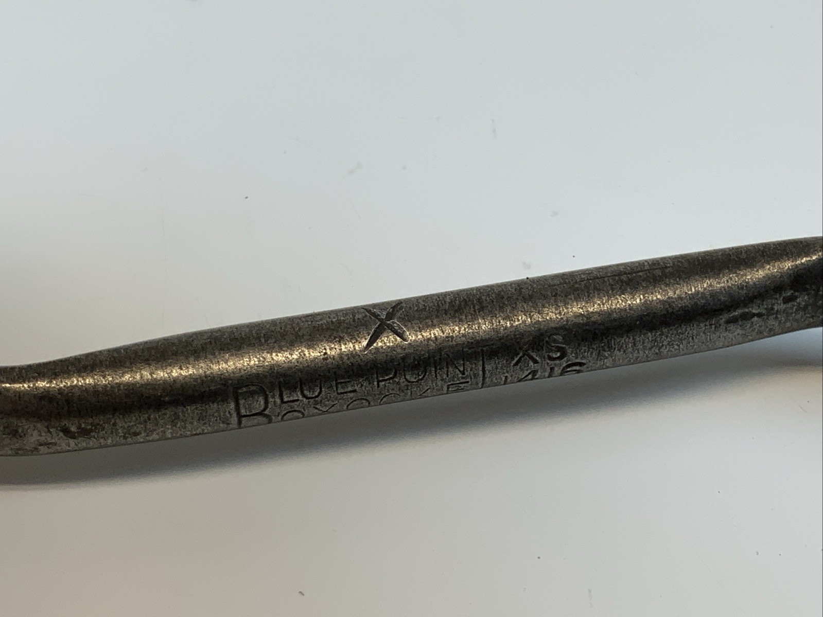 BLUE POINT Boxocket XS-1416, 7/16in. X 1/2in. 12pt Offset Box End Wrench, USA