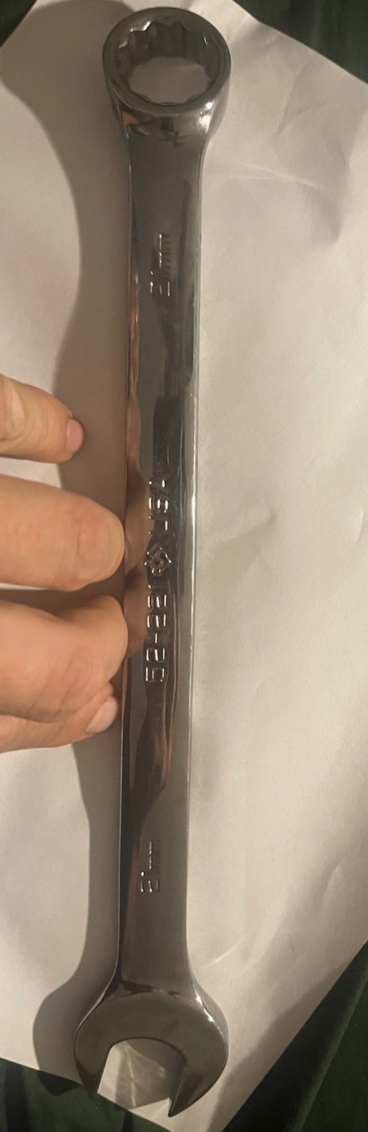 21mm ARMSTRONG 52-221 Chrome-Plated Long Combination Wrench 12 Point USA 21 mm