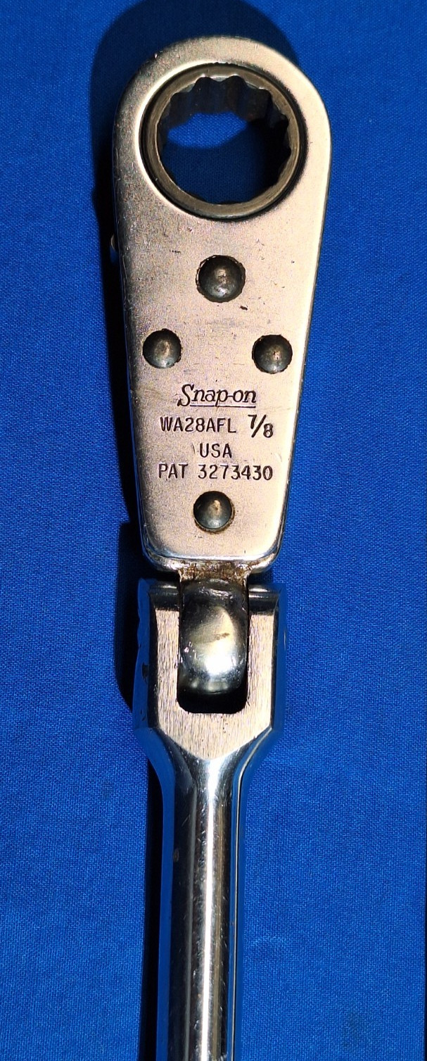 Snap-on Tools 7/8″ WA28AFL Ratchet Flex Pass-Thru Alignment Tool USA