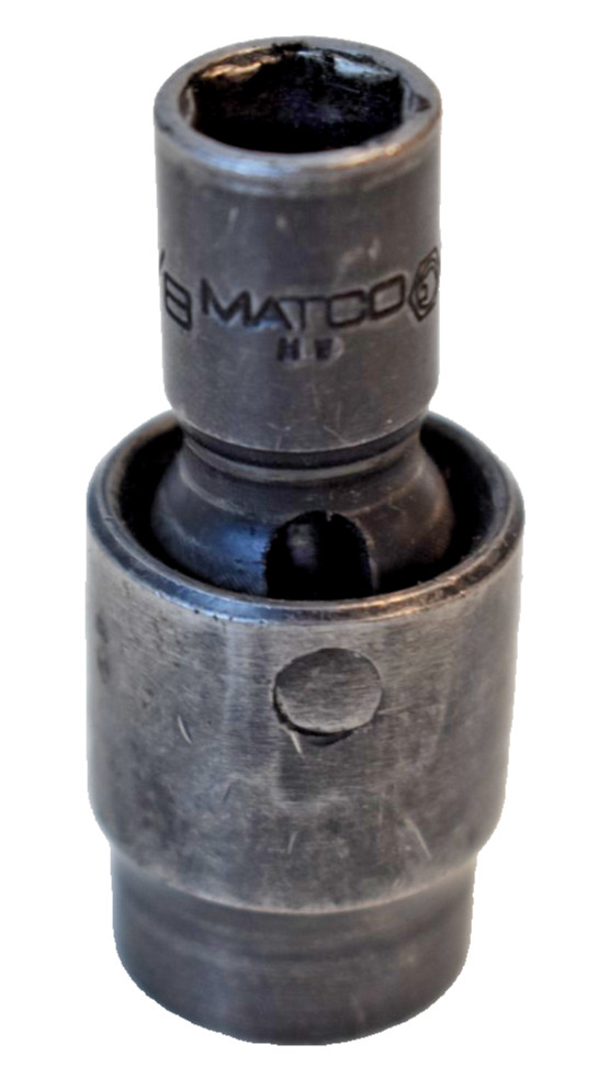 Matco Tools BUP126 3/8″ SAE Shallow Swivel Impact Socket 3/8″ Drive 6 Point