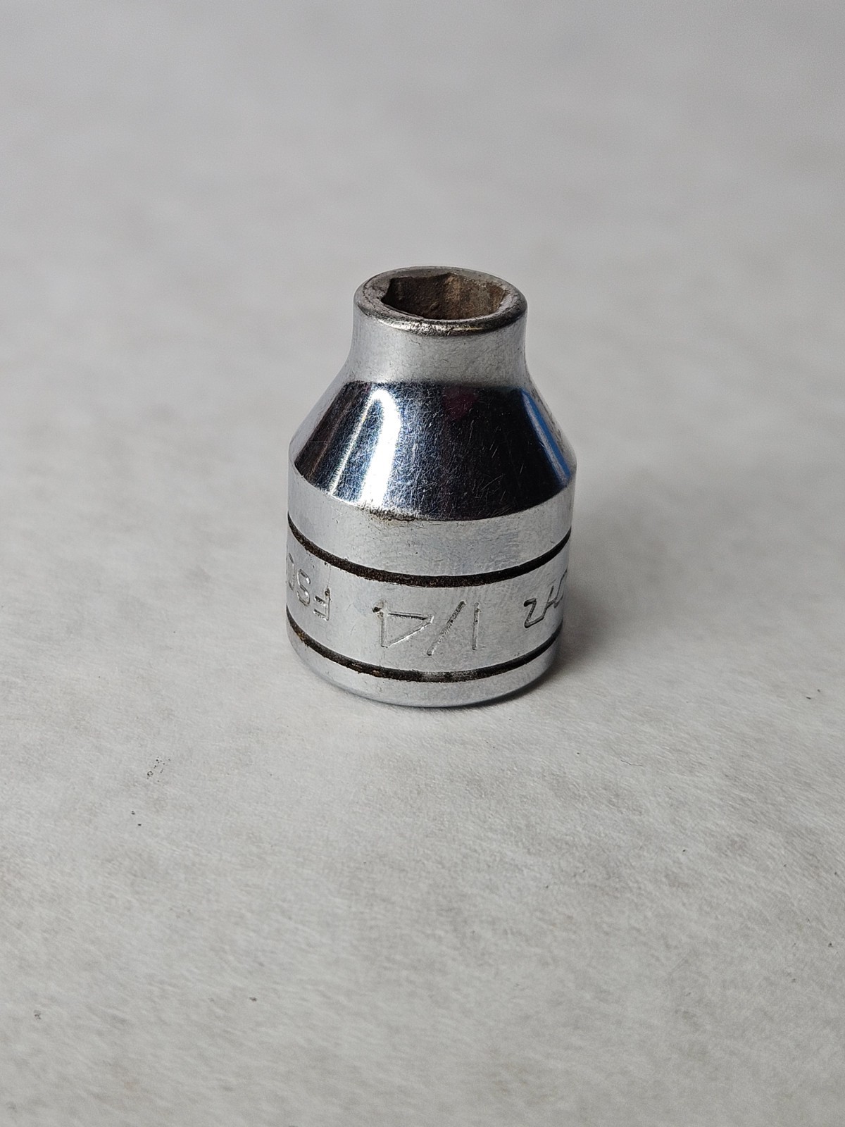 Snap-On FS081 3/8″ Drive 1/4″ Shallow 6pt SAE Flank Drive Shallow Socket