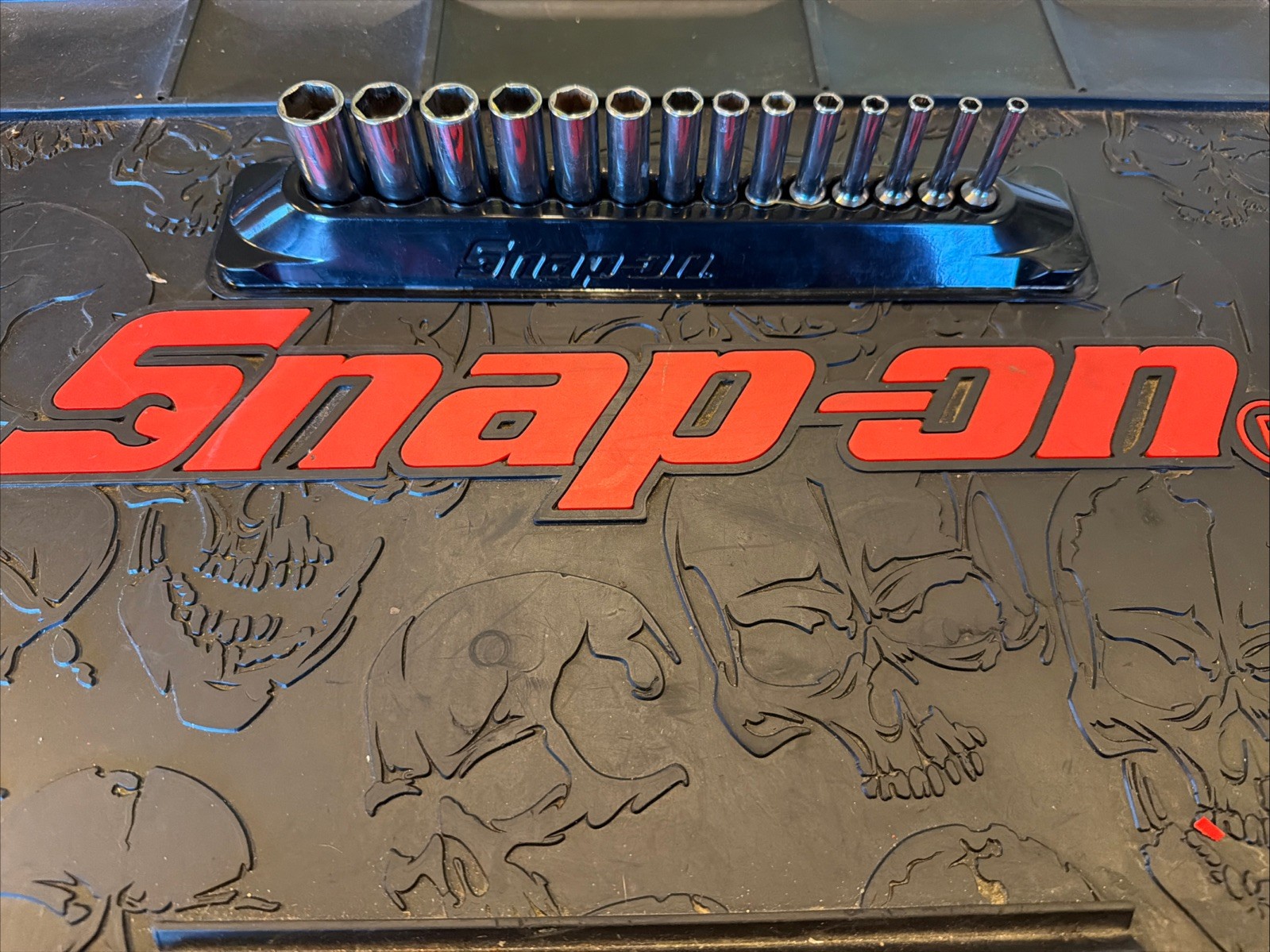 Snap-On 114YSTMMY 14 Pc 1/4″ Dr 6Pt Metric Flank Drive Xtra FDX Deep Socket Set