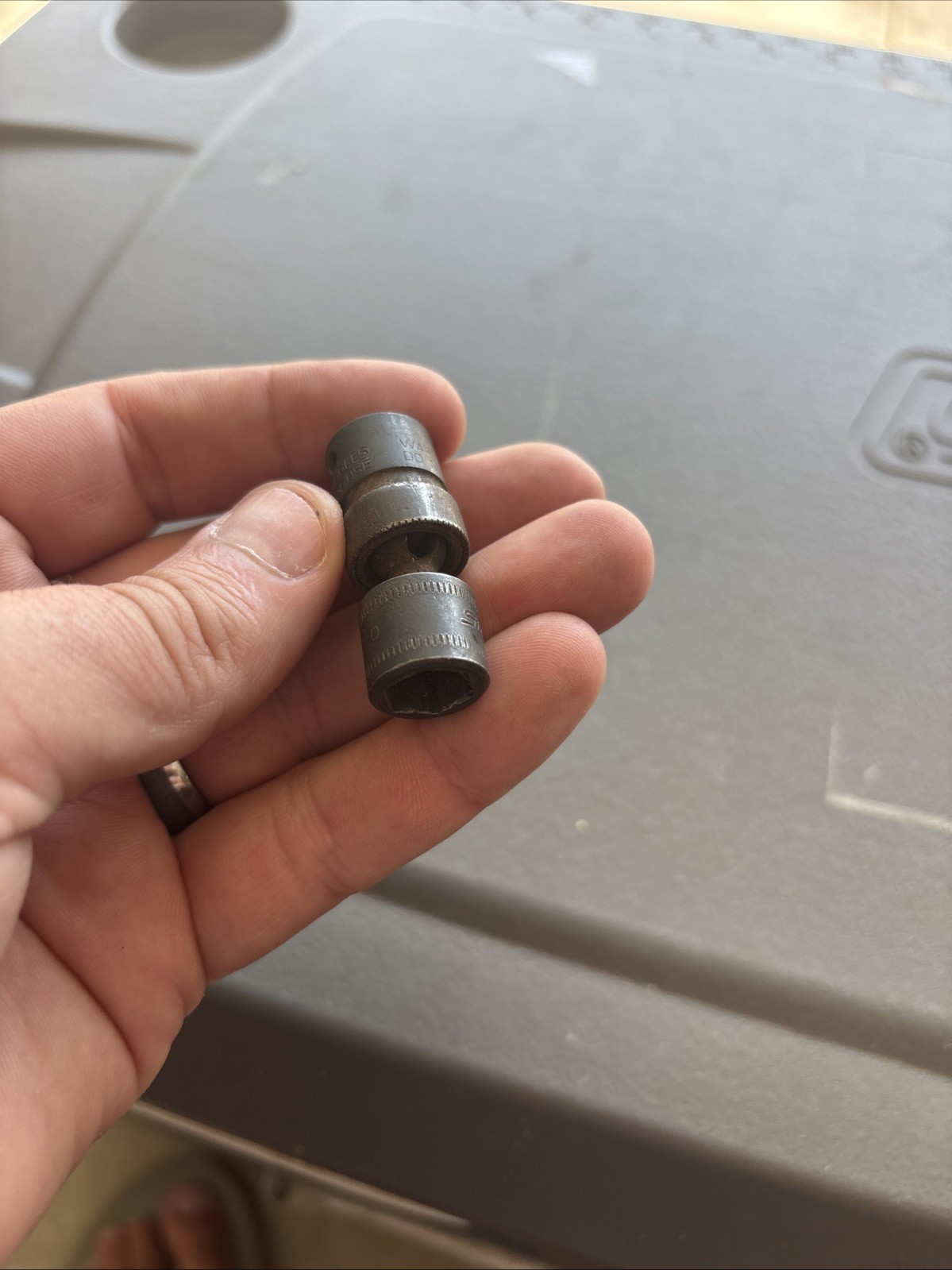 Snap on IPTMM10, 1/4 Drive, 6 pt, 10mm, metric, shallow, impact, swivel, socket