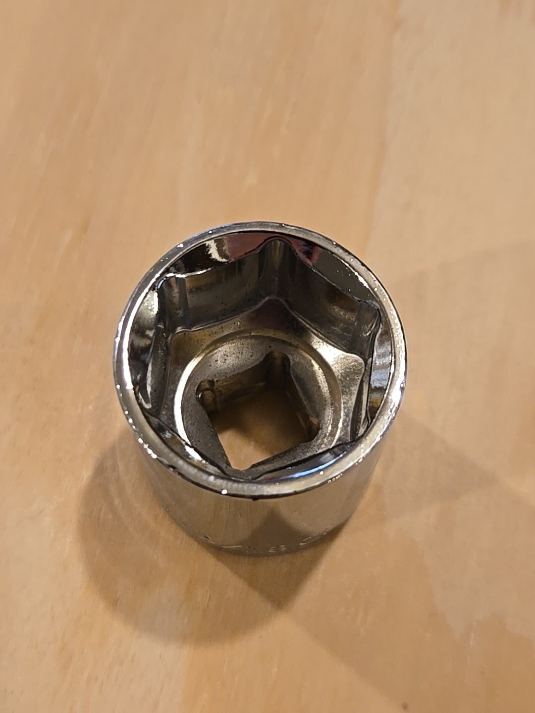 Craftsman 13/16″ 6 Point 3/8″ Drive Shallow Polished Chrome Socket 43008 Z-AL