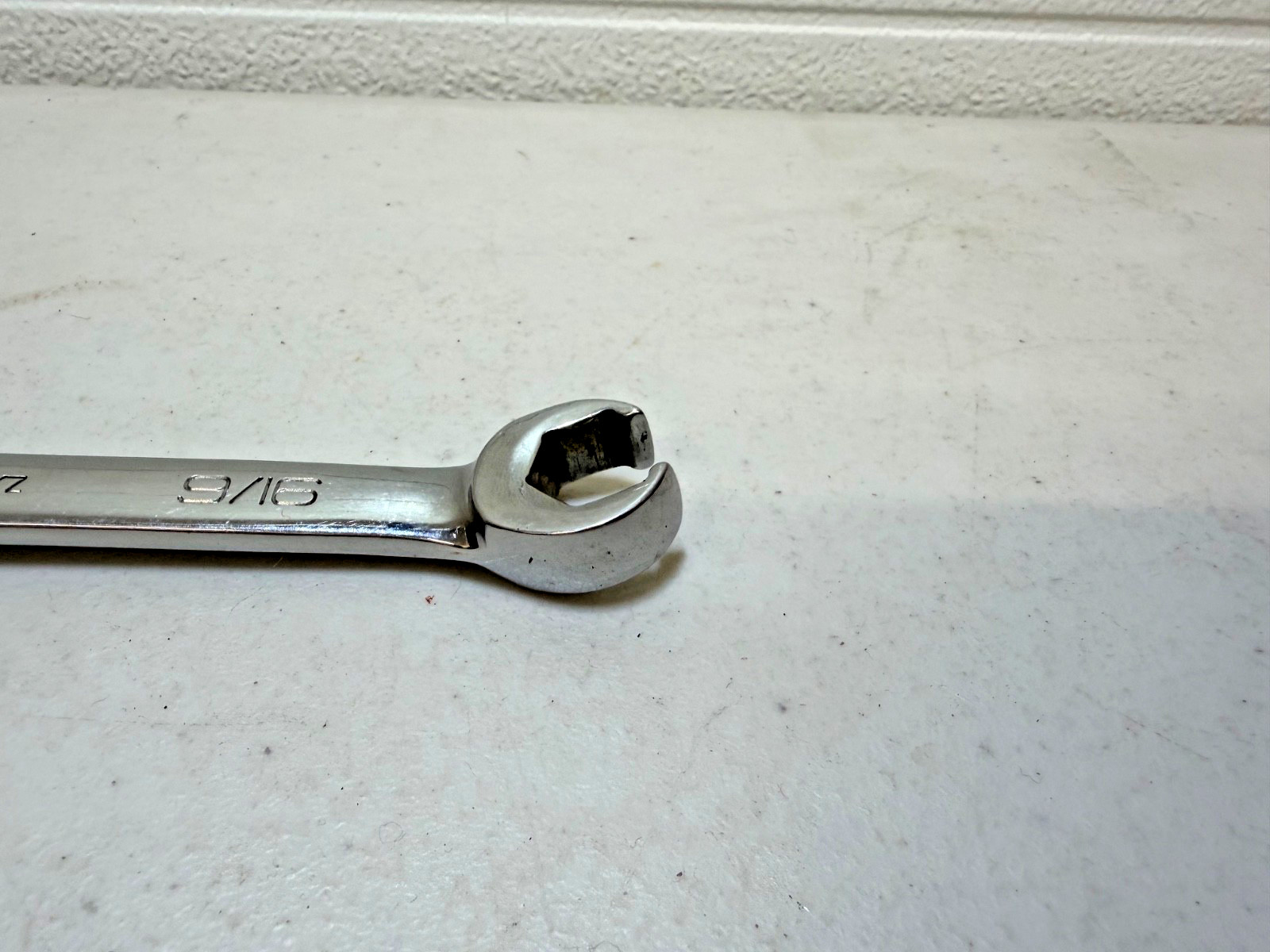 Snap On RXS18B SAE 9/16 Open End / Flare Nut Wrench Used Free Shipping