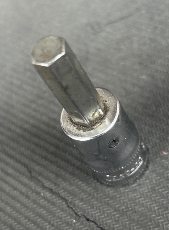 Snap On 3/8″ Drive Metric 8mm Standard Hex Bit Socket Driver FAM8A