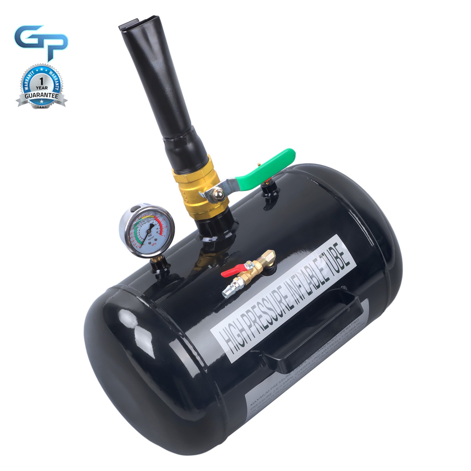 Air Tire Bead Seater (5 Gallon) Blaster Tool Seating Inflator Truck ATV 145PSI