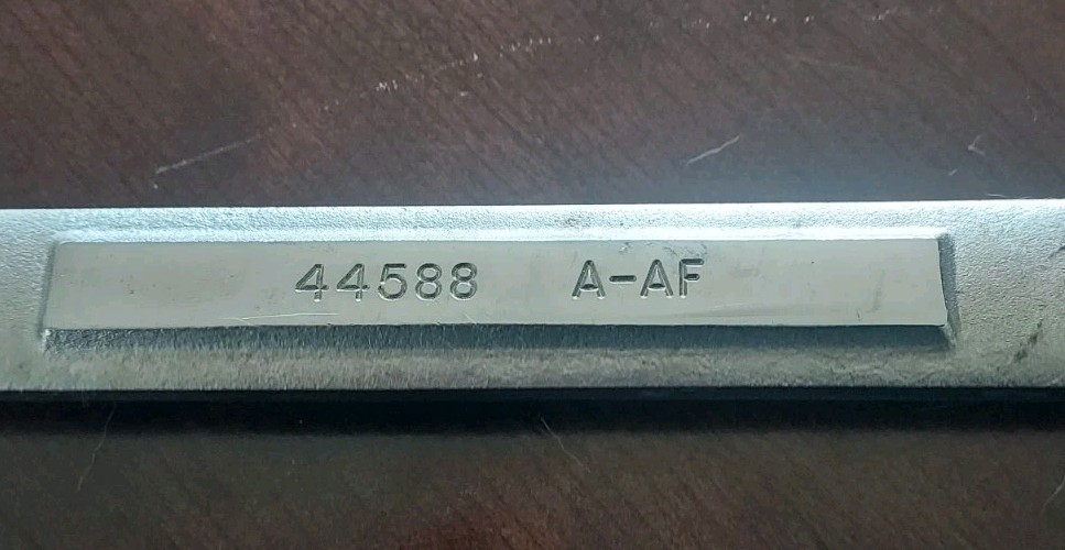 Craftsman USA -VV- 44588 Open End Wrench 1-3/8, 1-7/16