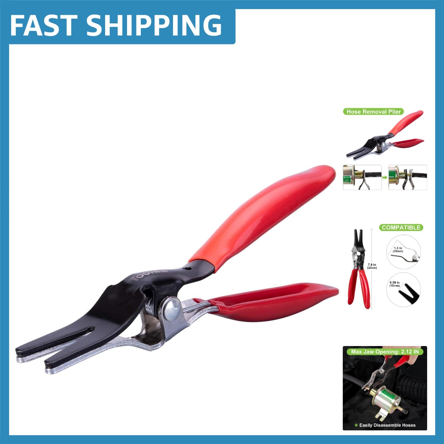 Ergonomic Auto Hose Removal Pliers – Essential Tool for Efficient Repairs