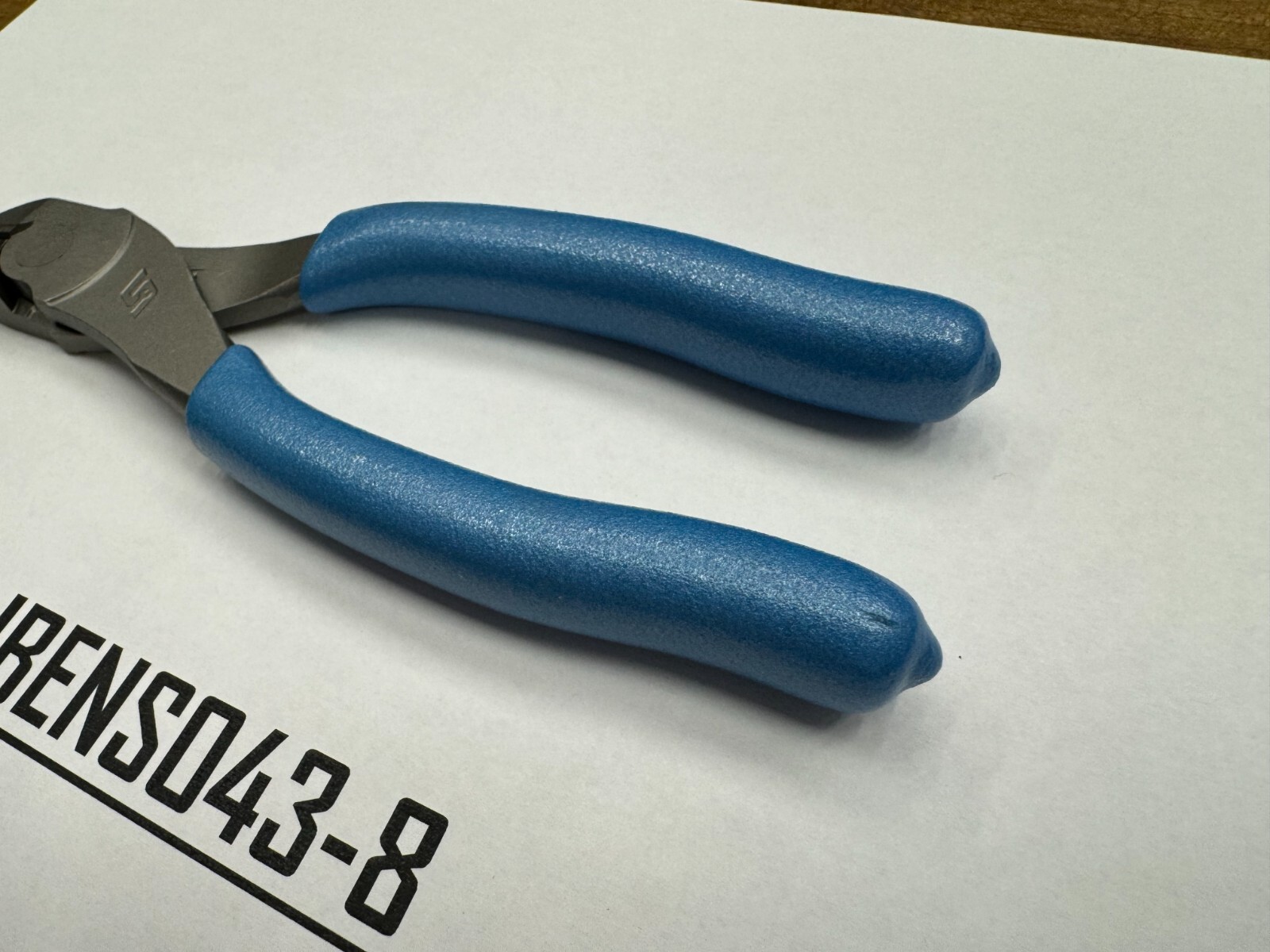Snap-on Tools USA NEW PEARL BLUE Soft Grip 6″ Diagonal Cutter Pliers 86ACFPB