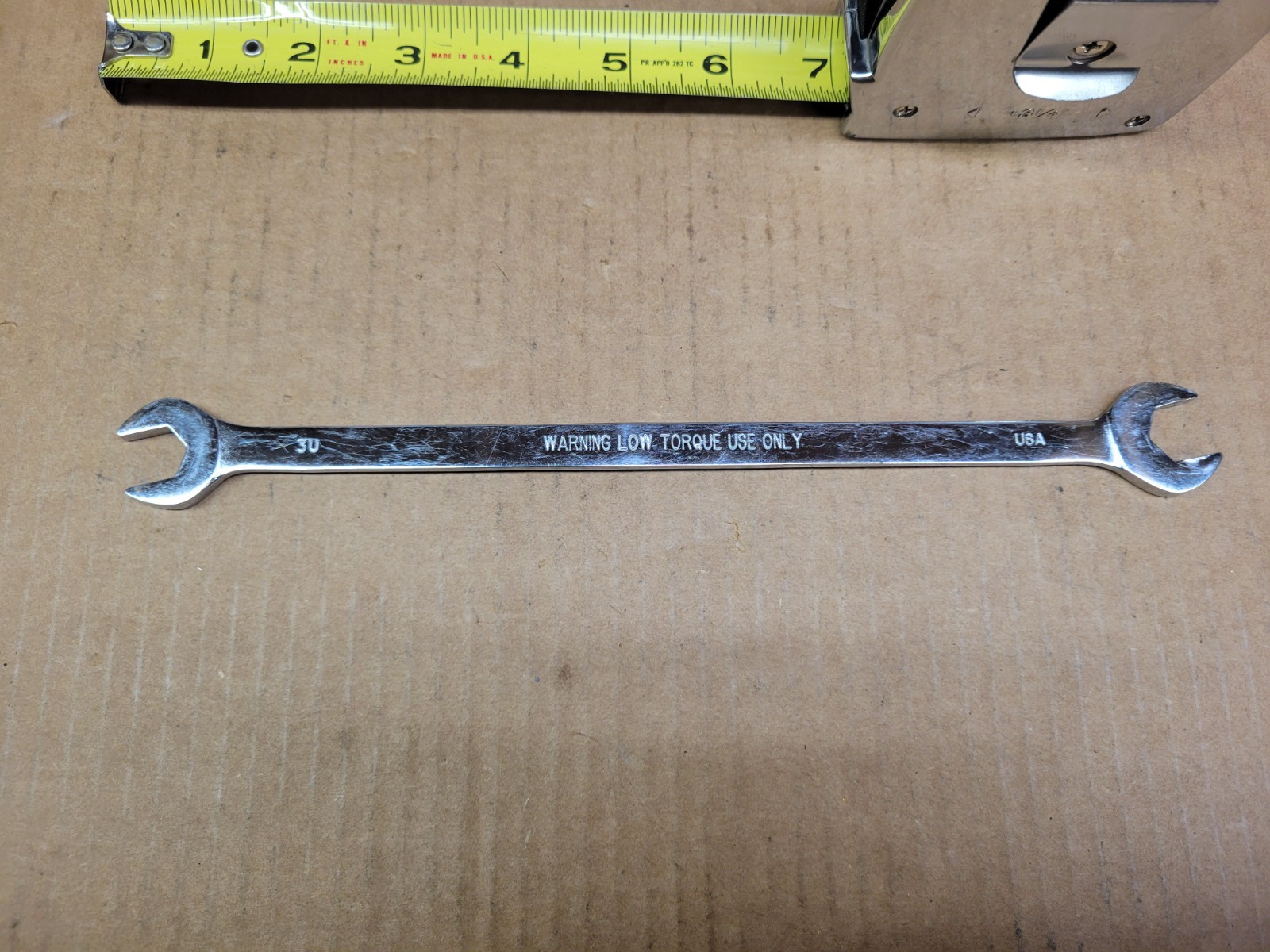 Mac Tools USA Low Torque 12 x 13 MM Double Open End Wrench No DTM1213