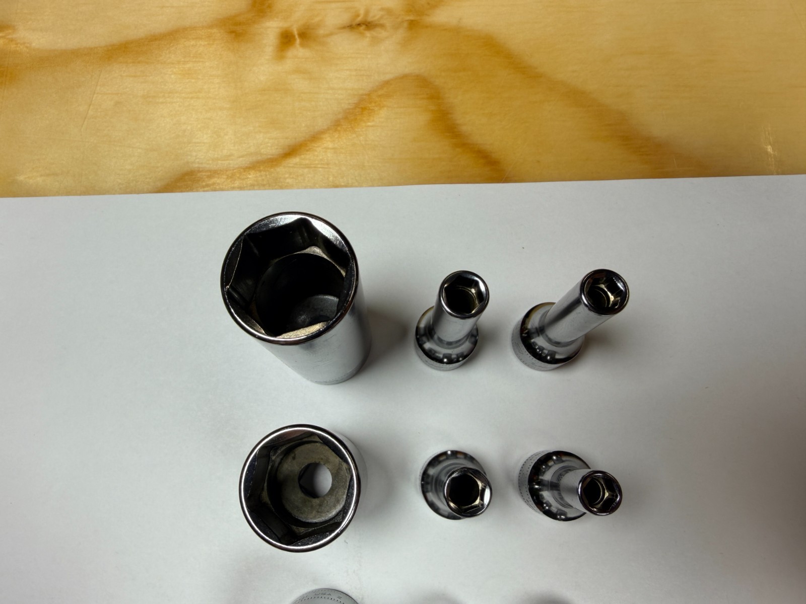 Snap-On Tools USA NEW 9pc 3/8″ Drive 6mm 7mm 20mm Metric 6pt Add-On Sockets